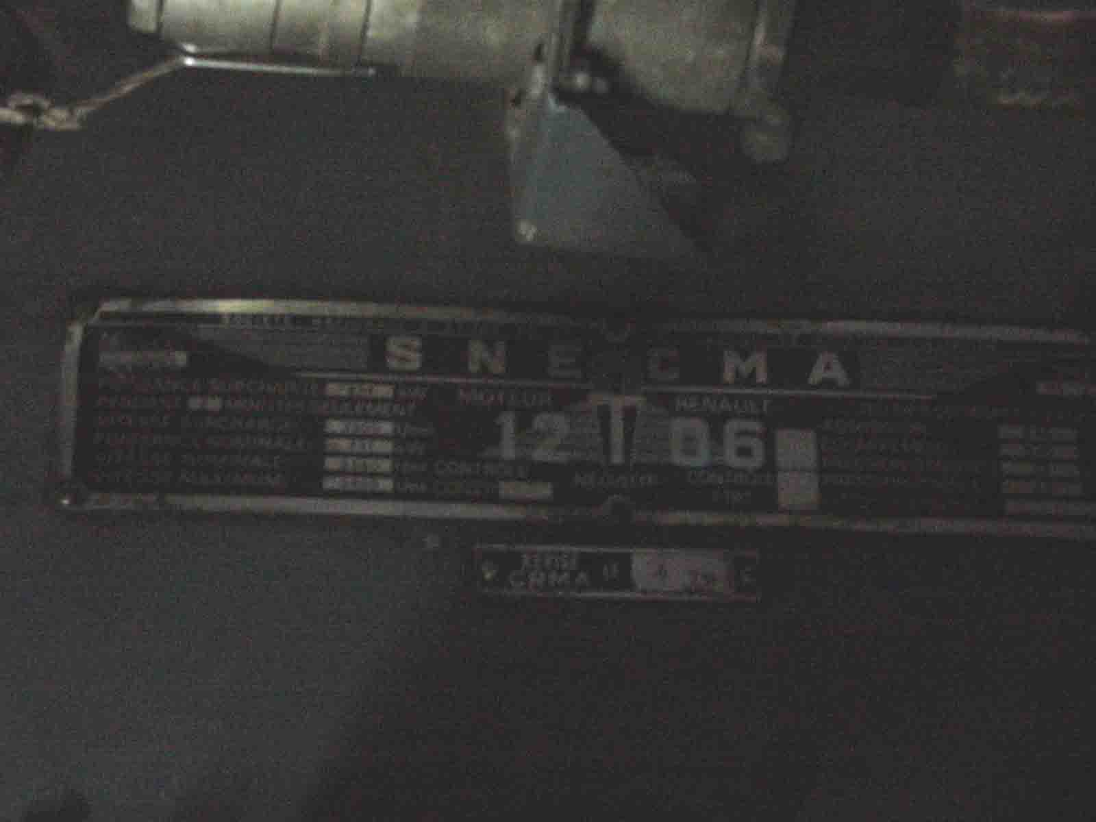 SNECMA 12 - T - 06 V-12 ENGINE COMPLETE 