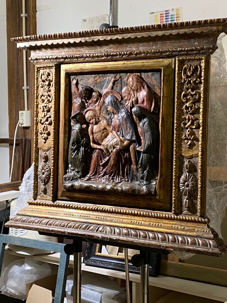 DONATELLO RELIEF 47 CM X 42 CM 