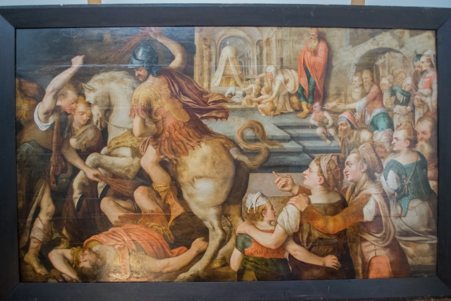 FRANS FLORIS OVER OAK PANELING