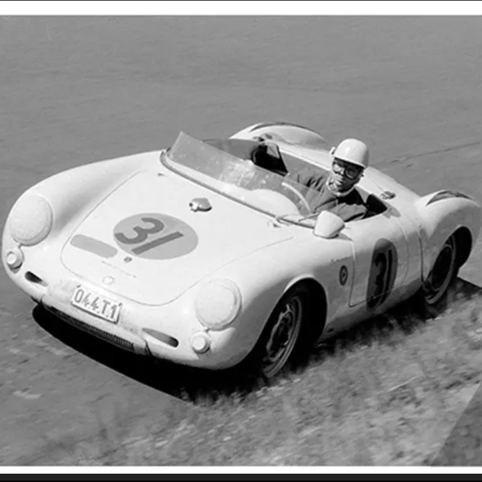 PORSCHE 550 SPYDER , LONG RACING HISTORY : SOLD !!!