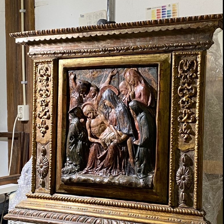 DONATELLO RELIEF 47 CM X 42 CM 